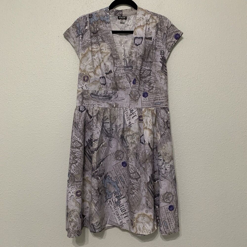 Retrolicious Dress Size 2X Retro Pinup Style - Picture 2 of 10